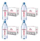 Evian Water - 1 Liter Bottles